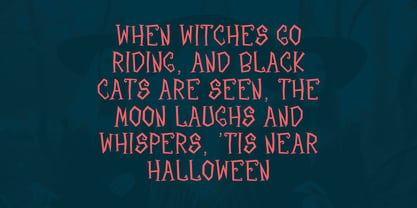 Witch Wand Font Poster 6