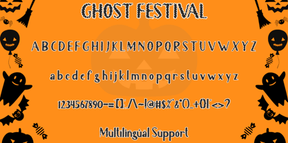 Ghost Festival Font Poster 7