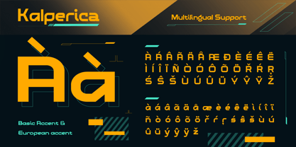 Kalperica Font Poster 10