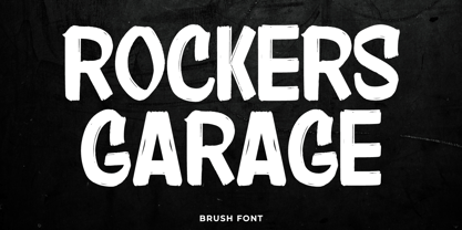 Rockers Garage Font Poster 1