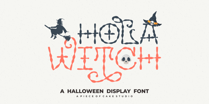Hola Witch Font Poster 1