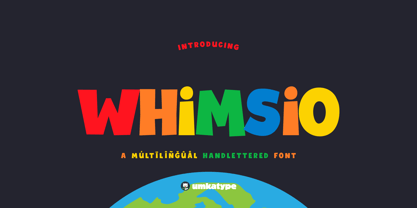 Whimsio Font Poster 1