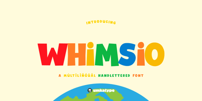 Whimsio Font Poster 10