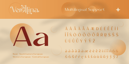 Verollina Font Poster 10