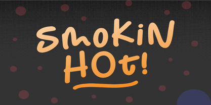 Smokin Hot Font Poster 1