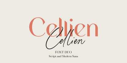 Cellien Font Poster 1