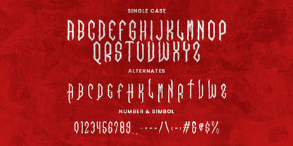 Nazzaric Font Poster 6