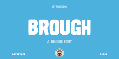 Brough Font Poster 9