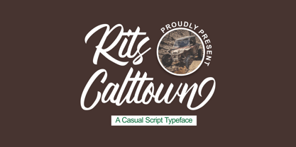 Rits Calltown Font Poster 1
