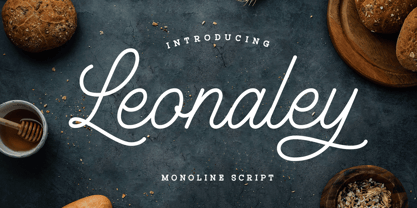 Leonaley Font Poster 1