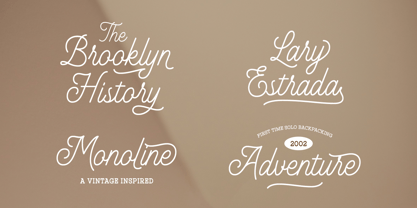 Leonaley Font Poster 9