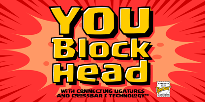 You Blockhead Font Poster 1