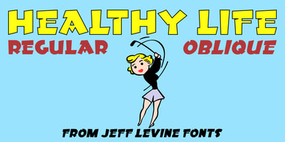 Healthy Life JNL Font Poster 1