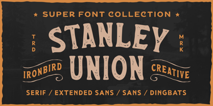 Stanley Union Font Poster 1
