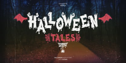 Halloween Tales Font Poster 1