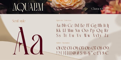 Aqualim Font Poster 2