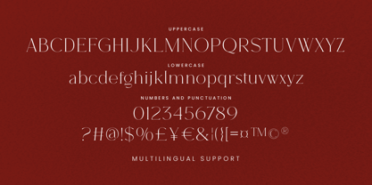 Morona Font Poster 14