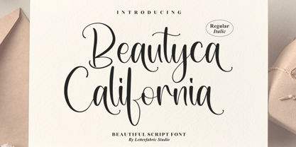 Beautyca California Font Poster 1
