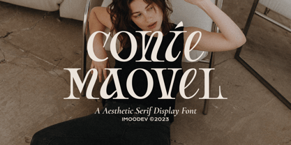 Conie Maovel Font Poster 1