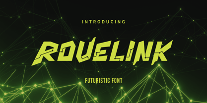 Rovelink Font Poster 1