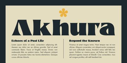 Khuja Font Poster 11