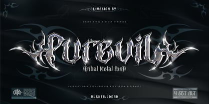 Purevil Font Poster 1