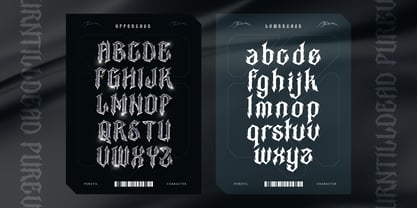 Purevil Font Poster 2