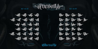 Purevil Font Poster 4