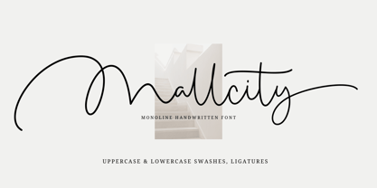 Mallcity Font Poster 1