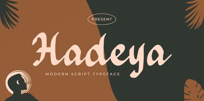 Hadeya Font Poster 1