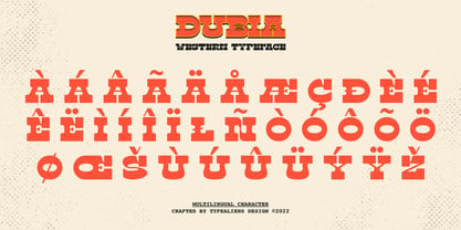 Dubia Font Poster 9