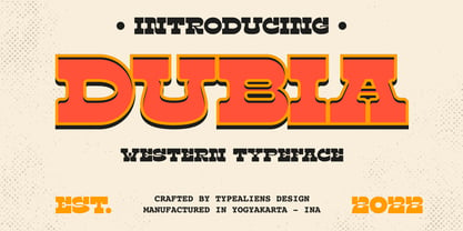 Dubia Font Poster 1