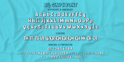 Thill Caten Font Poster 9