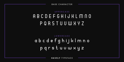 Havely Font Poster 7