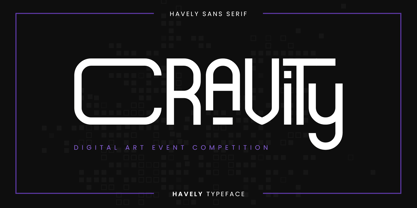 Havely Font Poster 11