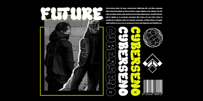 Xerulah Font Poster 3