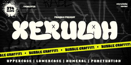 Xerulah Font Poster 1