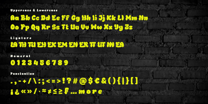 Xerulah Font Poster 9