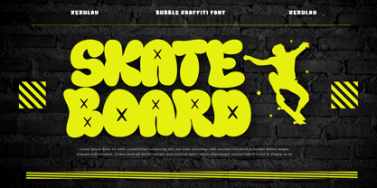 Xerulah Font Poster 6