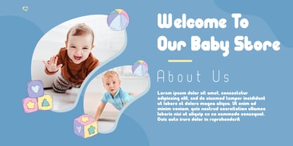 Murisa BabyFish Font Poster 3