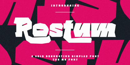 MC Rostum Font Poster 1