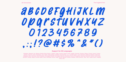 The Augend Font Poster 10