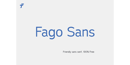 Fago Sans Serif Font Font Poster 1