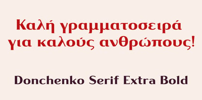 Donchenko Serif Font Poster 11