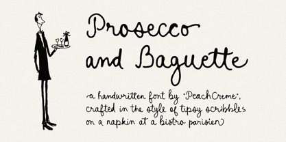 Prosecco et baguette Police Poster 1