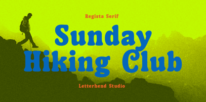 Regista Font Poster 7