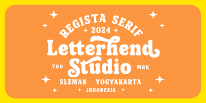 Regista Font Poster 9