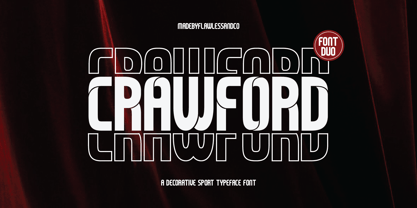 Crawford Font Poster 1