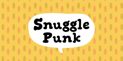 Snuggle Punk Font Poster 1