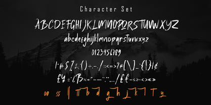 Calligther Font Poster 6